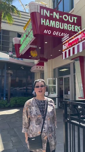 Mom's First In-N-Out Burger Experience - Double Double Animal Style