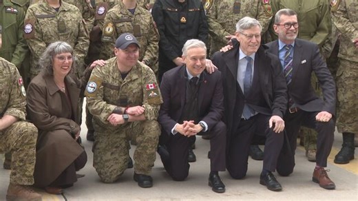 Federal finance minister visits Winnipeg