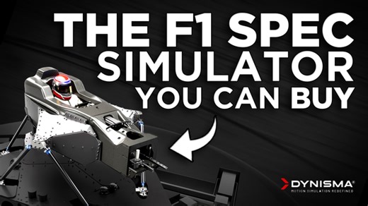 Driving the most realistic F1 sim you can buy