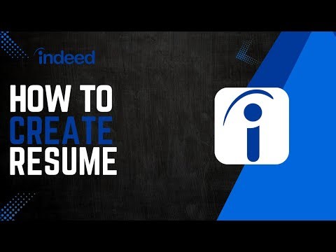 How To Create Indeed Resume