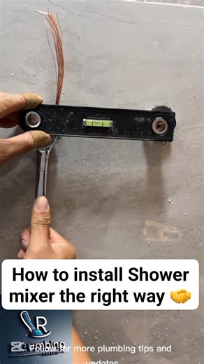How to install shower 🚿 mixer the right way 🤝 | RB Plumbing Experts