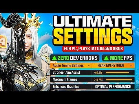 #1 BEST CONTROLLER SETTINGS for WARZONE & BO6! (Best PS4 / PS5 / XBOX / PC Settings)