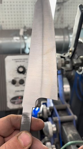 77K views · 1.2K reactions | I’ve used many different steels over the years and every time I use Hitachi Blue I am just blown away!! The stability at insane thinness just boggles the mind! I almost want to make a straight edge razor to see how far I can push it! | GC Knives | Facebook