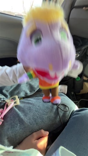 Ghetto barney (Don't ask why I made this in the car) #chuckychesee #mrmunch #ghettobarny