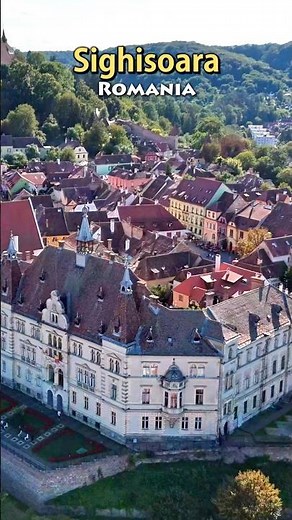 Why Sighișoara looks like a movie set 🏰 #medieval #romania #hiddengems