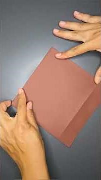 Rectangular origami envelope