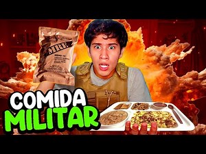 TESTING MILITARY FOOD! 😱