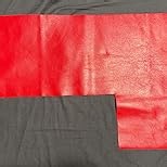 REED Leather HIDES - Cow Skins (10 Square Foot, Burgundy)