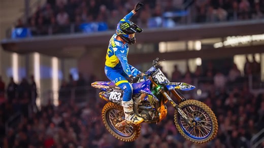 Pierce Brown breaks collarbone in Birmingham crash, return date for Supercross unknown