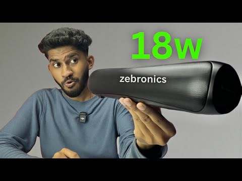 18w Best SoundBar Under - ₹1000/- The ZEBRONICS VITA BAR 202 Review! 😁