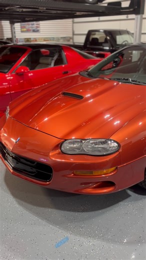 2002 Camaro SS in sunset orange! #camaro #camaroperformance #camaross #camarozl1 #camaroz28