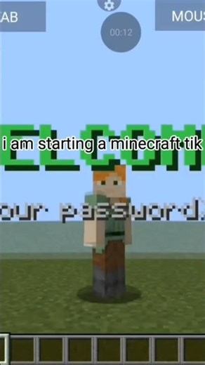 i am starting minecraft tik tok hack series if u know tik tok hacks than comment my i try that hacks