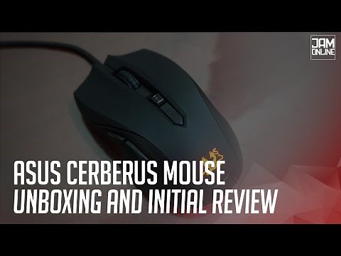 ASUS Cerberus Mouse Unboxing and Initial Review