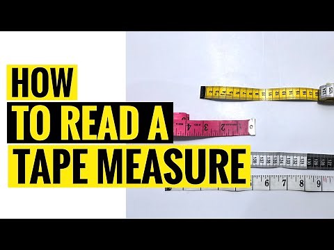 HOW TO READ A MEASURING TAPE | HOW TO READ A TAPE MEASURE (Detailed tutorial)