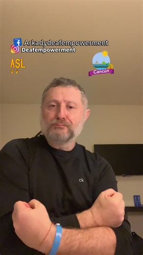 Arkady Belozovsky on Instagram: "Empowering storytelling in ASL: unfortunately, my Cancun, Mexico trip 🇲🇽 fell short - carry on issues, long check-in lines, poor baggage handling, and inaccessible TV without closed captions. App customer service was disappointing. 8 years ago, XCaret Resort was amazing, but our current resort was a letdown. #arkadydeafempowerment #deafempowerment #asl #cancunresort #dissatisfied"