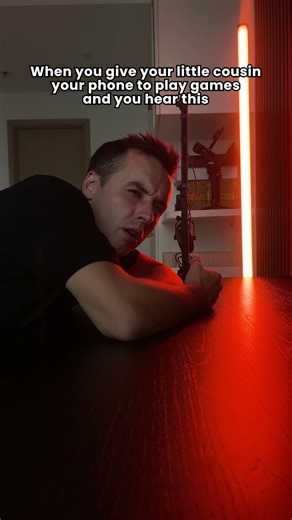 When you give your little cousin your phone to play games…