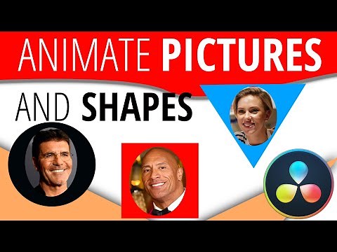 Learn How to Animate Pictures and Shapes Together | DaVinci Resolve Fusion