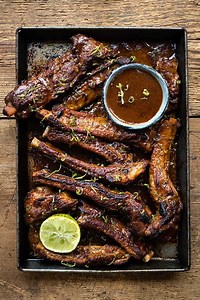 Korean Pork Ribs - Supergolden Bakes