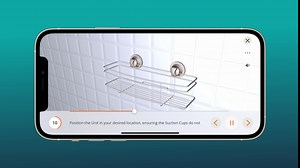 Zenna Home Adhesive or Suction Mount Shower Basket, Rustproof Shower Storage and Bath Organizer Caddy, No Tools, No Drilling, Easy Wall Mount Installation, Power Grip Pro, Stainless Steel