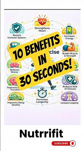 10 Powerful Benefits of Daily Exercise 💪 | Transform Your Body & Mind Fast #healthyfood #healthtips