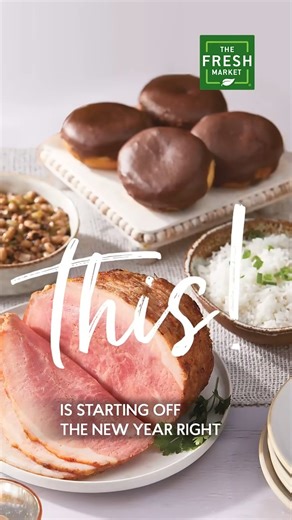 Start 2025 off right with our Lucky New Year's Meal! 🟢 ORDER NOW: https://bit.ly/4fj4BHj | The Fresh Market