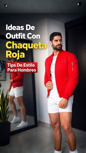 Ideas de outfit con chaqueta roja: tips de estilo para hombres