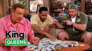 Doug and Deacon bet on a boxing match and win $5000. Now the only problem is how to spend it! The King of Queens Season 4 Episode 23 ‘Eddie Money’: Doug takes a one hundred dollars from his and Carrie's savings stash to bet on boxing. | The King of Queens