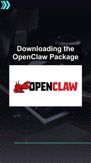 Downloading the OpenClaw Package #ai #artificialintelligence #machinelearning #aiagent Downloading