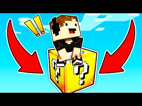 todo MINECRAFT en un LUCKYBLOCK!🤣🔥