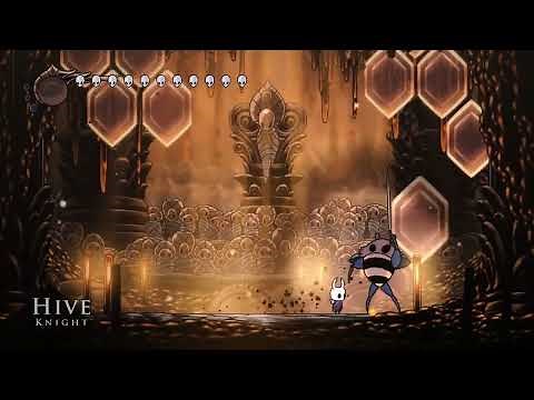 Hollow Knight Hive Knight boss fight cheese