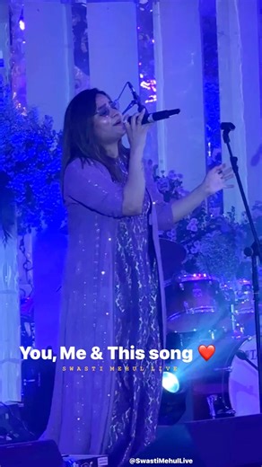 35K views · 1.1K reactions | Feel the Love in these lines & song ❤️ Hear it, sing it, dance to it, always a sukoon performing this legendary creation #lagjagale by #latamangeshkar ji #swastimehul #swastimehullive #liveperformance #performer #indianartist #livemusic #bollywoodretro #retro #reelsindia #reelitfeelit | Swasti Mehul Jain | Facebook