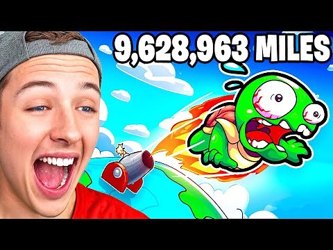Shooting This TURTLE 9,628,963 Miles Into The Sky in Toss The Turtle