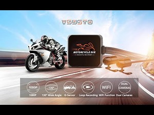 VSYSTO WiFi Motorcycle Camera DVR Installation DIY on Harley Touring Motorcycle