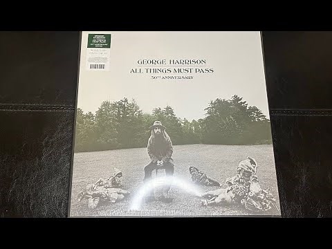 Vinyl Unboxing: George Harrison - All Things Must Pass (1970) (50th Anniversary Edition Vinyl)