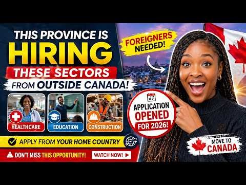 THIS PROVINCE IN CANADA IS GIVING PR TO FOREIGN WORKERS