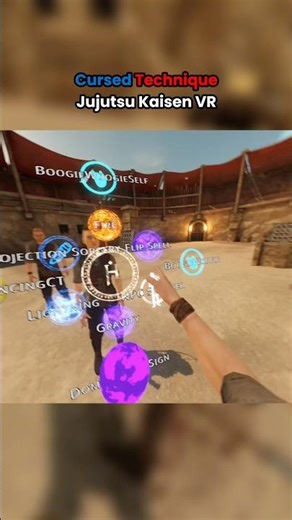 Jujutsu Kaisen in VR #vr #funny