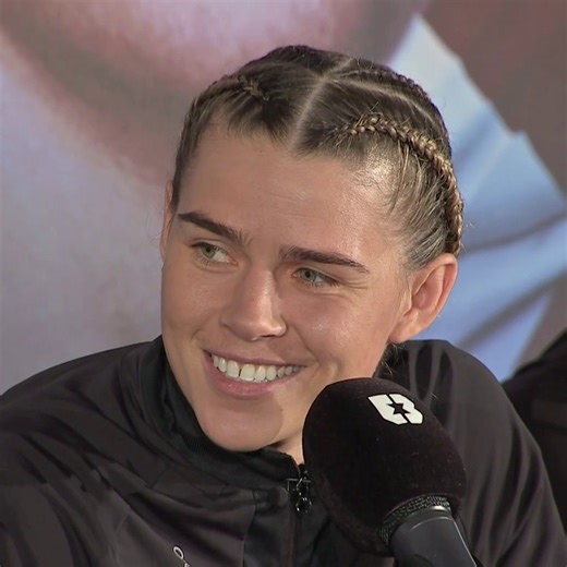 Come for Shields betting her GWOAT chain! ⛓️ Stay for Marshall's impression of Shields! 🤣🤣🤣 @boxxer | #ShieldsMarshall | Sky Sports Boxing