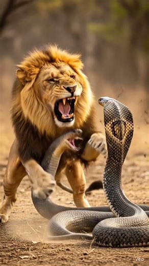 Lion vs King Cobra – Epic Jungle Fight | Who Will Win? ###subscribemychannel