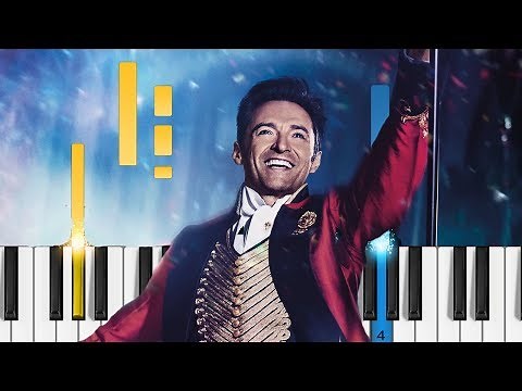 The Greatest Showman - A Million Dreams - EASY Piano Tutorial