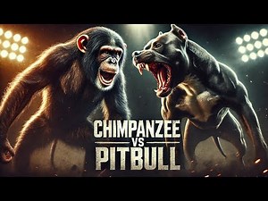Chimpanzee vs Pitbull – The Ultimate Showdown!