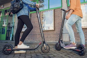 The ES2 is both a Segway and a scooter. And handy. And a lot of fun.