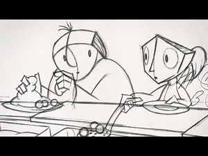 Pencil animation comparison – Falling Letters