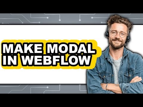 How to Make a Modal in Webflow (Updated 2025)