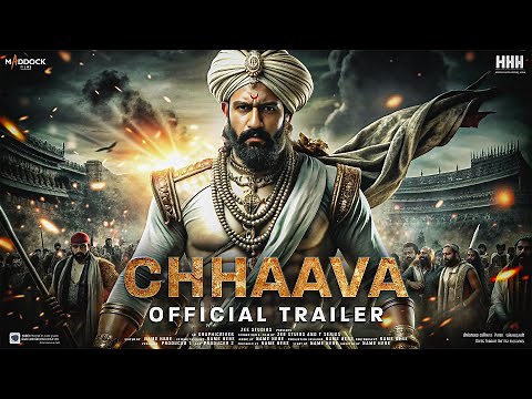 CHHAVA - Trailer | Vicky Kushal, Rashmika Mandanna, Akshaye Khanna | Maddock Films