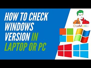 How To Check Windows Version In Laptop Or PC | 2020 Updated