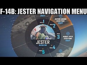 F-14B Tomcat: AI Jester Navigation Menu Tutorial | DCS WORLD
