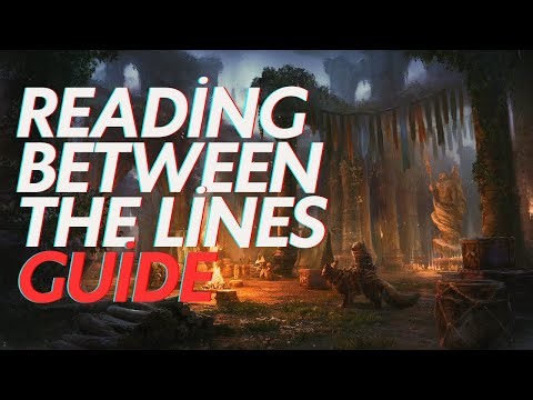 Guild Wars 2 - Reading Between the Lines Achievement Guide