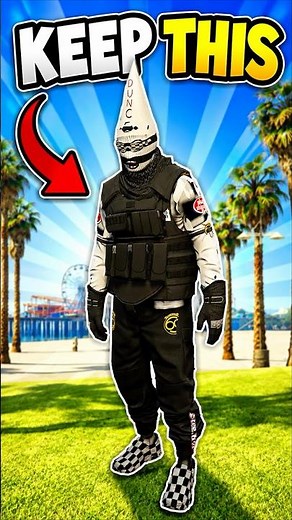 GTA 5 KEEP Blacklisted Outfits Tutorial!#gta5glitch #gta5 #gta5clothingglitches