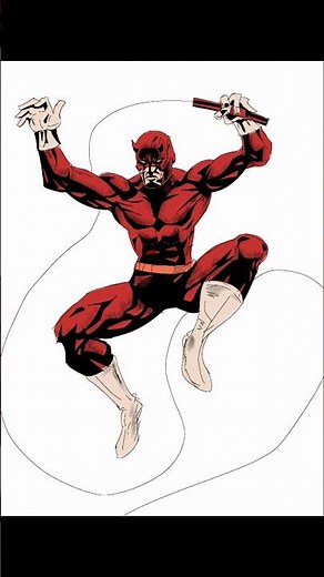 How to Draw Daredevil 😱 | Easy Step-by-Step Superhero Drawing