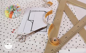 Gracias a este patrón, coser un kimono no te resultará nada complicado.